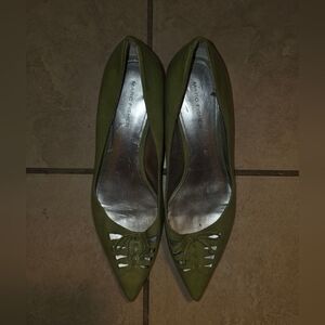 Marc Fisher Olive Green Heels